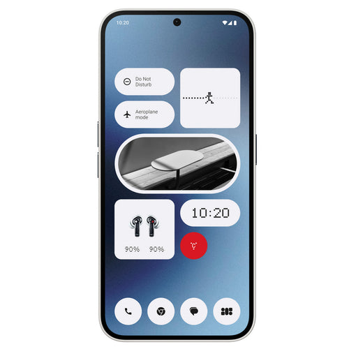 Nothing Phone (2a) 5G Smartphone, 12 GB RAM, 256 GB Storage,White, A10400050