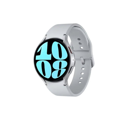 Samsung Galaxy Watch 6 LTE Smartwatch, 44 mm, Silver, SM-R945FZSAXSG
