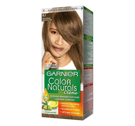 Garnier Color Naturals Creme Dark Ash Blonde 6.1 Value Pack 2 x 1 pkt