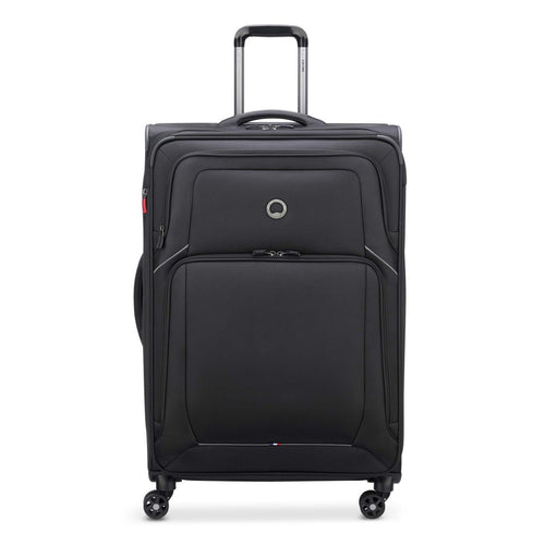 Delsey Optimax 4 Wheel Soft Trolley, 70 cm, Black