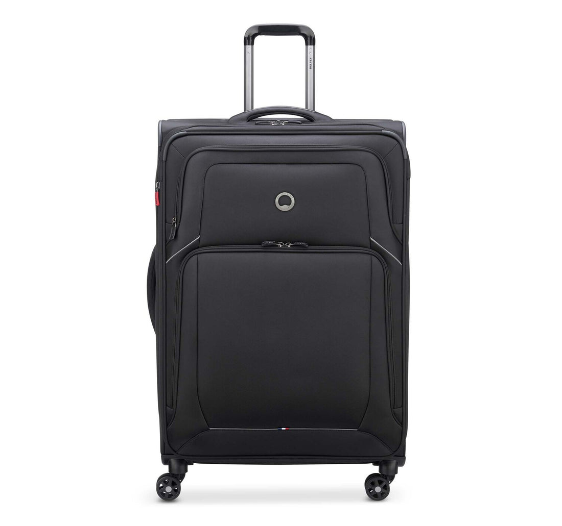 Delsey Optimax 4 Wheel Soft Trolley, 70 cm, Black