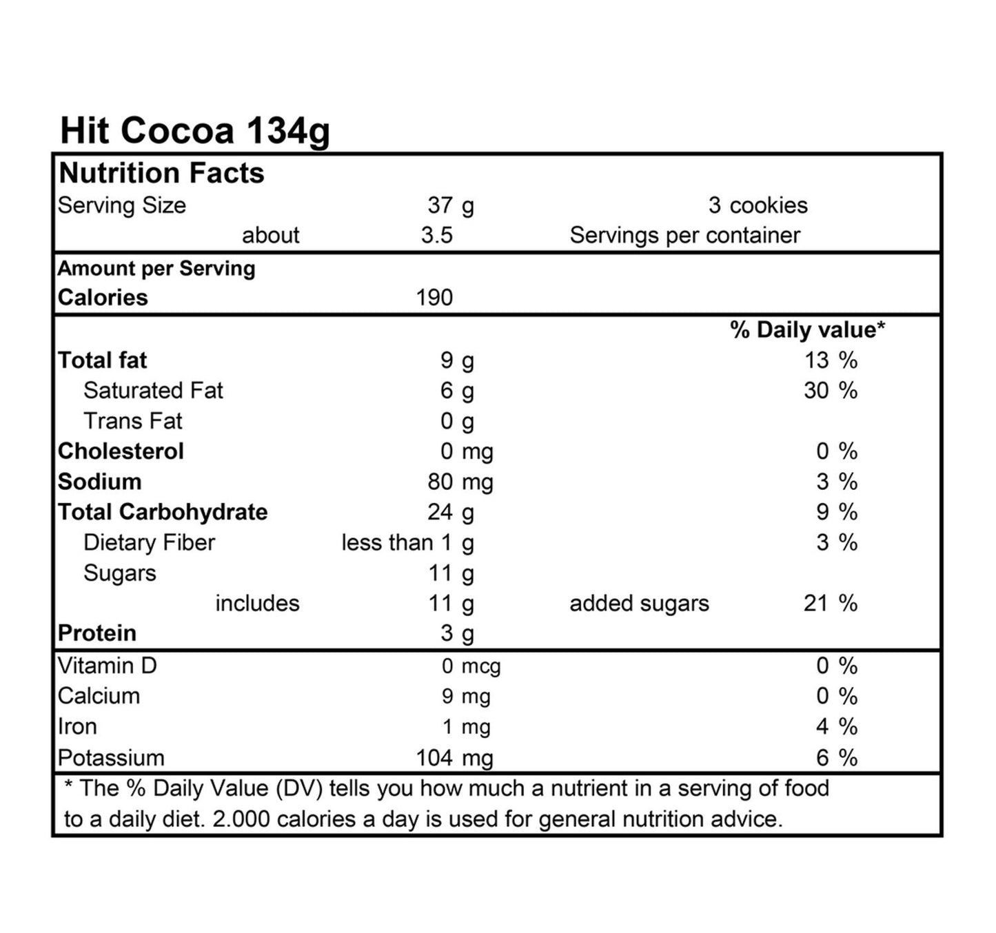 Bahlsen Hit Cocoa Creme Biscuits 134 g