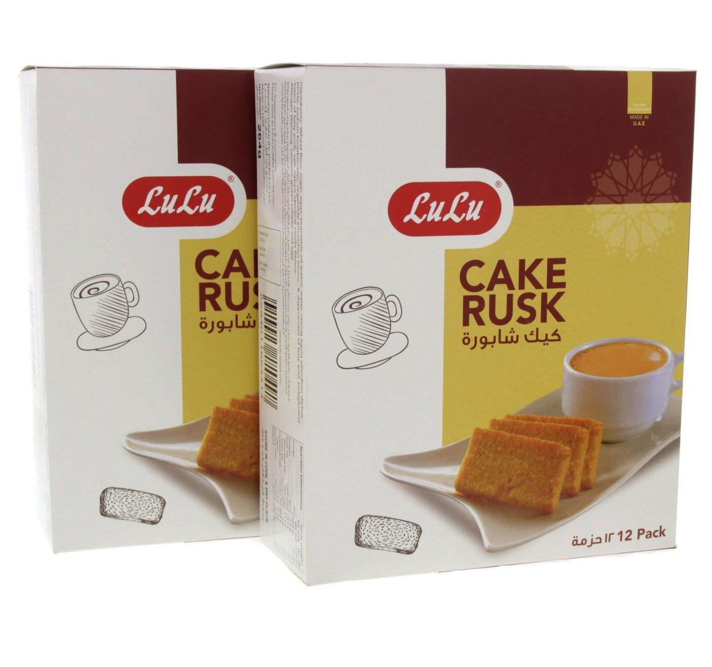 LuLu Cake Rusk 2 x 264 g