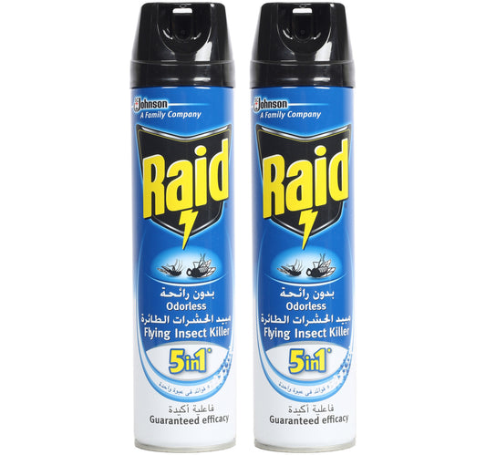 Raid Odorless Flying Insect Killer Value Pack 2 x 400 ml