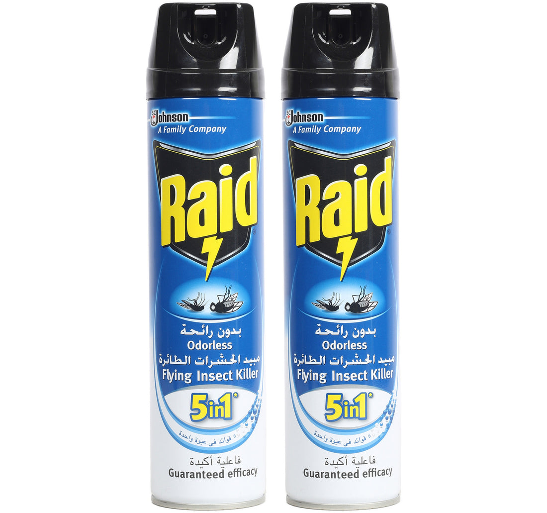Raid Odorless Flying Insect Killer Value Pack 2 x 400 ml