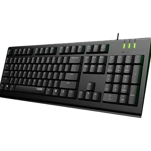 Rapoo Wired Keyboard NK1900 Black