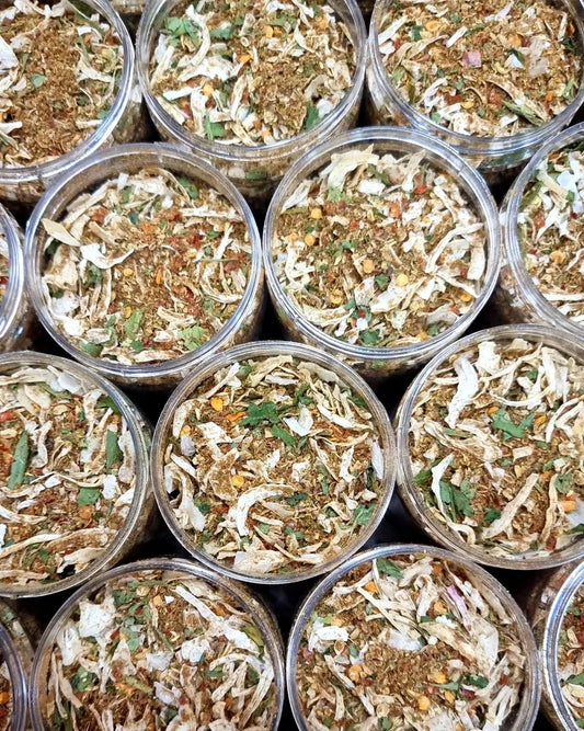 البصل مع بهارات الخضار