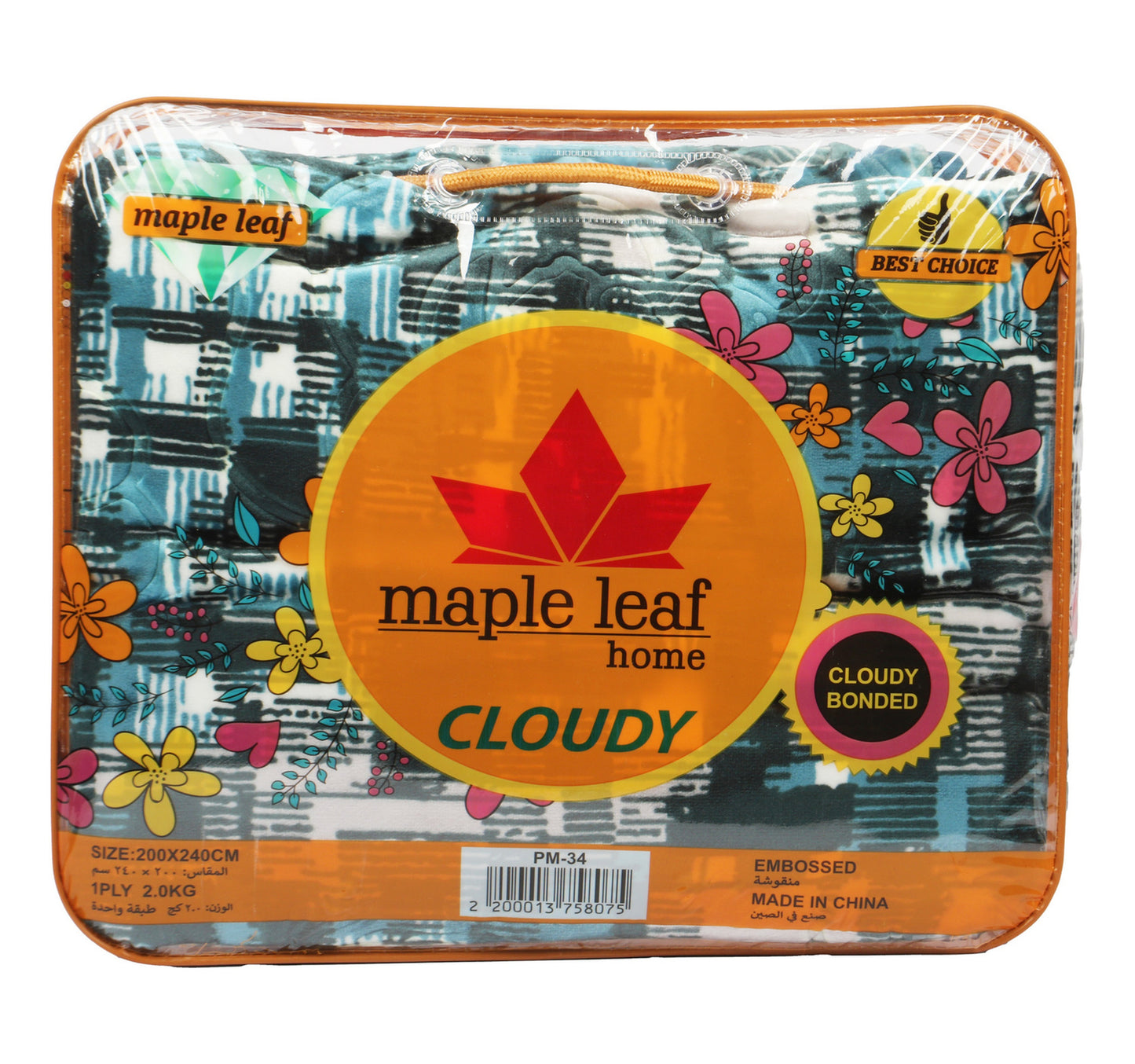 بطانية مابل ليف هوم كلاودي 200 × 240 سم 2.0 كجم