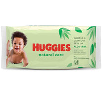 مناديل هجيز الطبيعية للأطفال بخلاصة الصبار - 56 قطعة