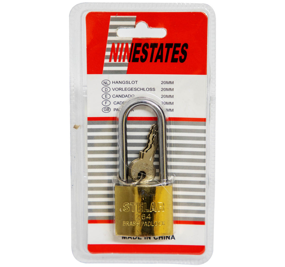Nine States Long Handle Pad Lock 38L
