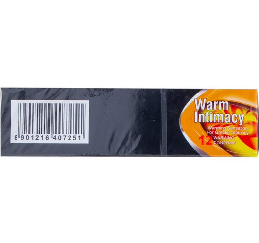Kamasutra Warm Intimacy Condoms 12 pcs