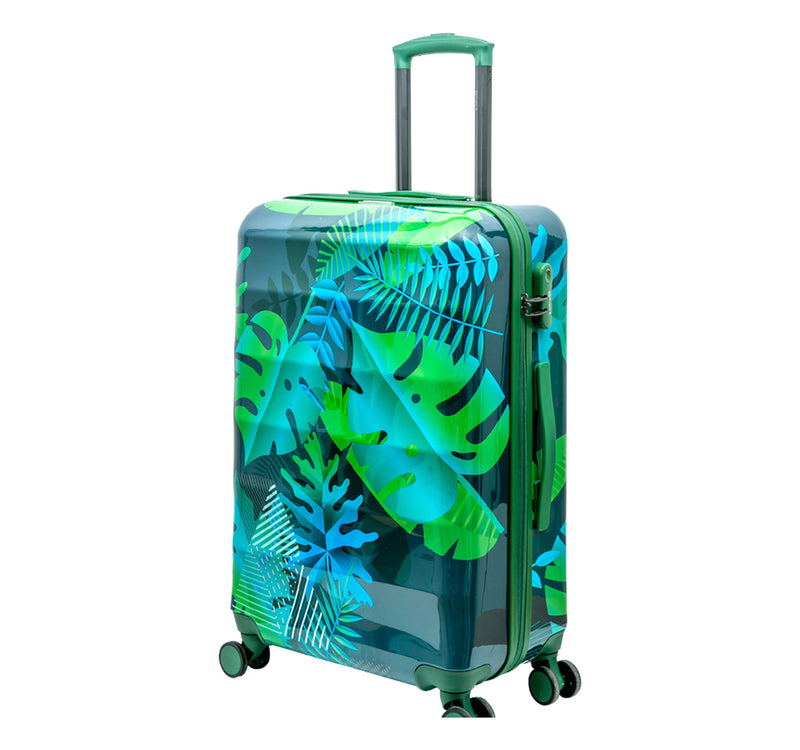 Wagon R 4Wheel Hard Trolley A6405 Printed 28inch Assorted