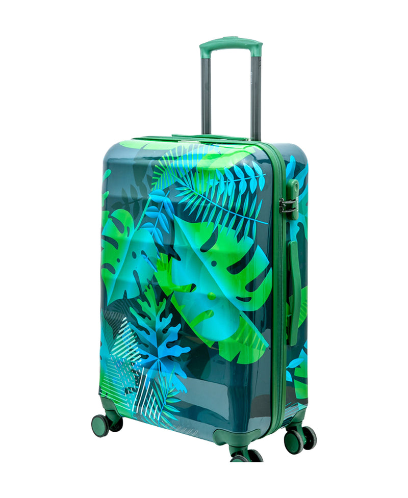 Wagon R 4Wheel Hard Trolley A6405 Printed 28inch Assorted