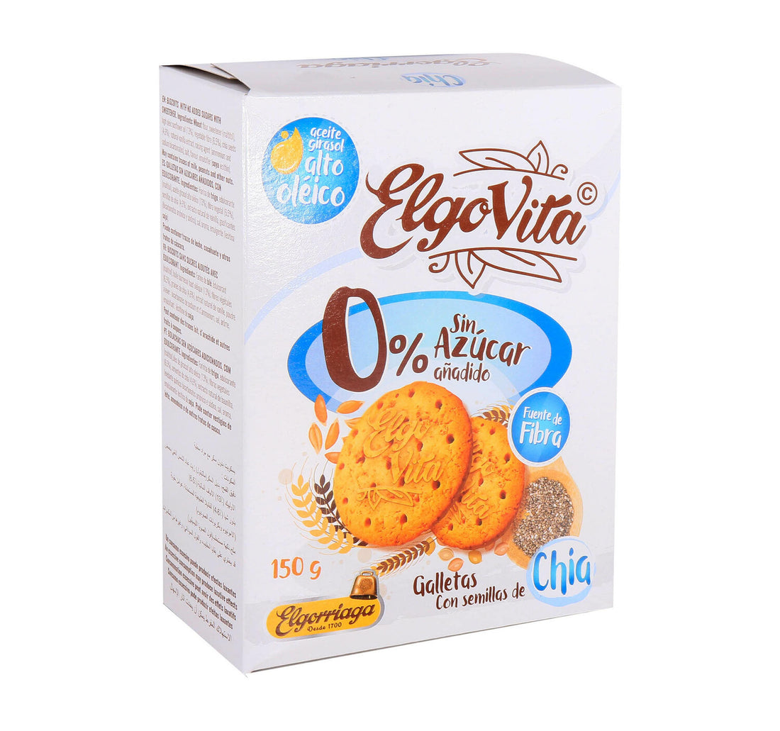 Elgovita Biscuits With Chia Seeds 150 g