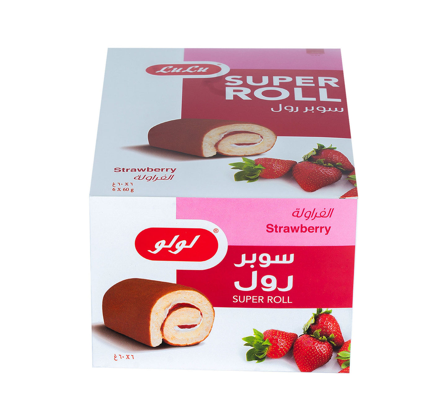 LuLu Super Roll Strawberry 6 x 60 g