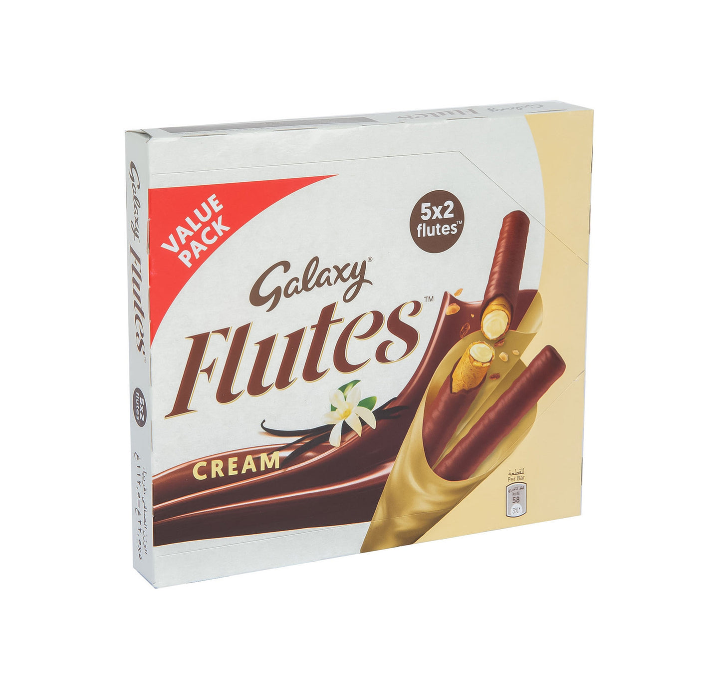 Galaxy Cream Flutes 5 x 22.5 g