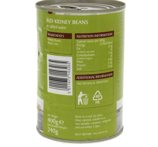 Epicure Red Kidney Beans in Salted Water 400 g
