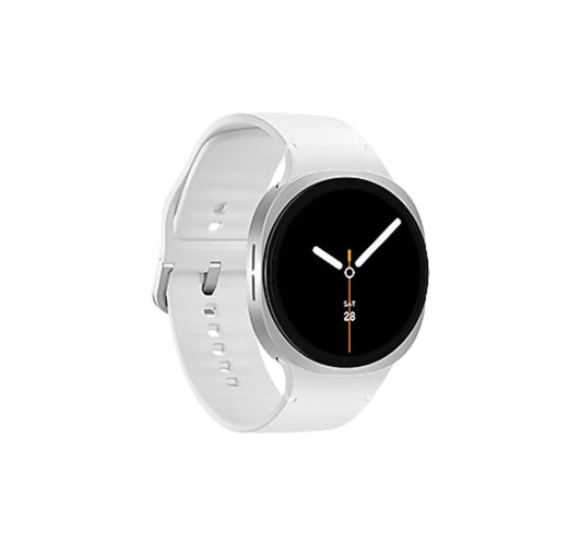 Samsung Galaxy Watch8 Smartwatch, 44mm, LTE, Silver, SM-L335FZSAXSG