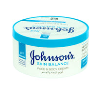 Johnson's Skin Balance Face & Body Cream Dry & Sensitive Skin 300 ml