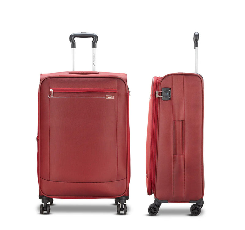 VIP Knight 4 Wheel Soft Trolley 65cm Red