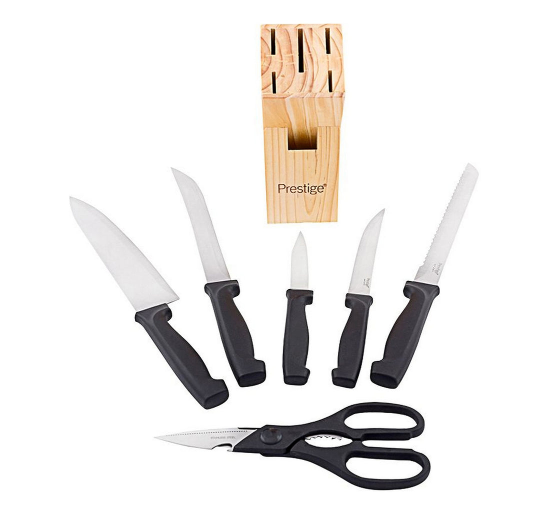 Prestige Knife Block Set, 7 Pcs, 50919