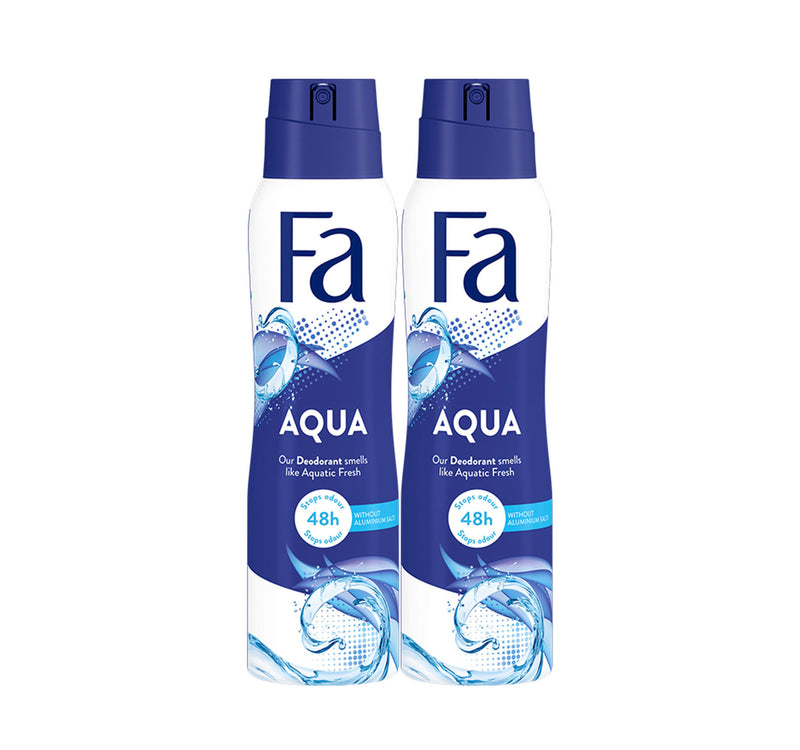 Fa Aqua Deodorant Spray Value Pack 2 x 150 ml