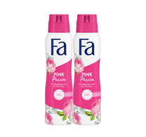 بخاخ مزيل العرق فا بينك باشن - عبوة اقتصادية، 2 × 150 مل