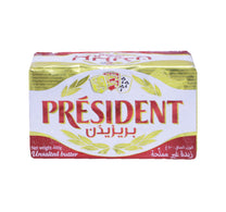 زبدة بريزيدنت غير مملحة 400 غرام