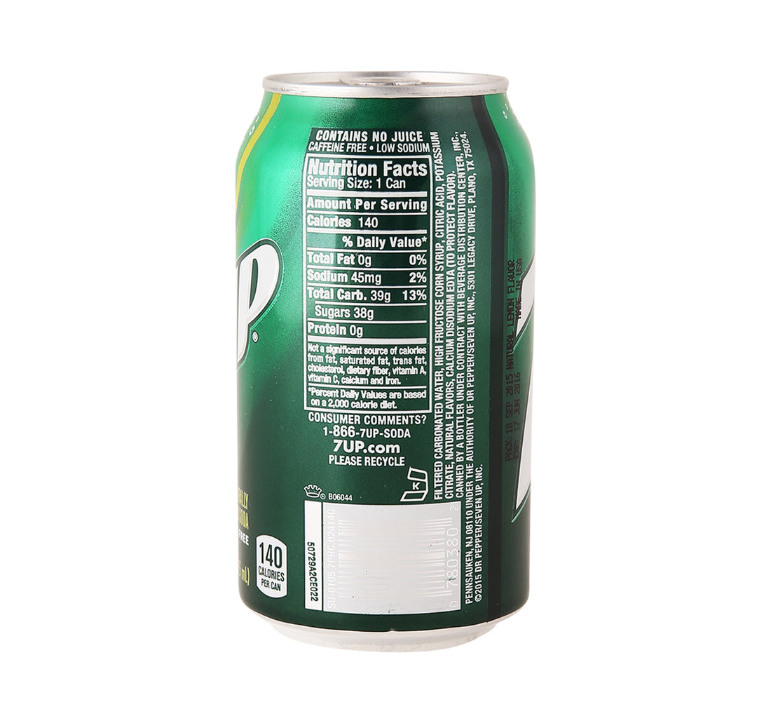 7Up Naturally Flavored Soda 355 ml