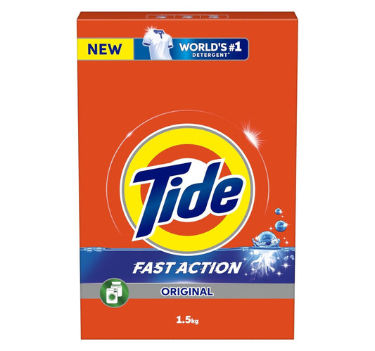 Tide Automatic Powder Laundry Detergent Original Scent 1.5 kg
