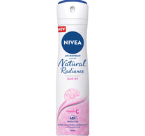 Nivea Natural Radiance Antiperspirant Spray for Women 150 ml