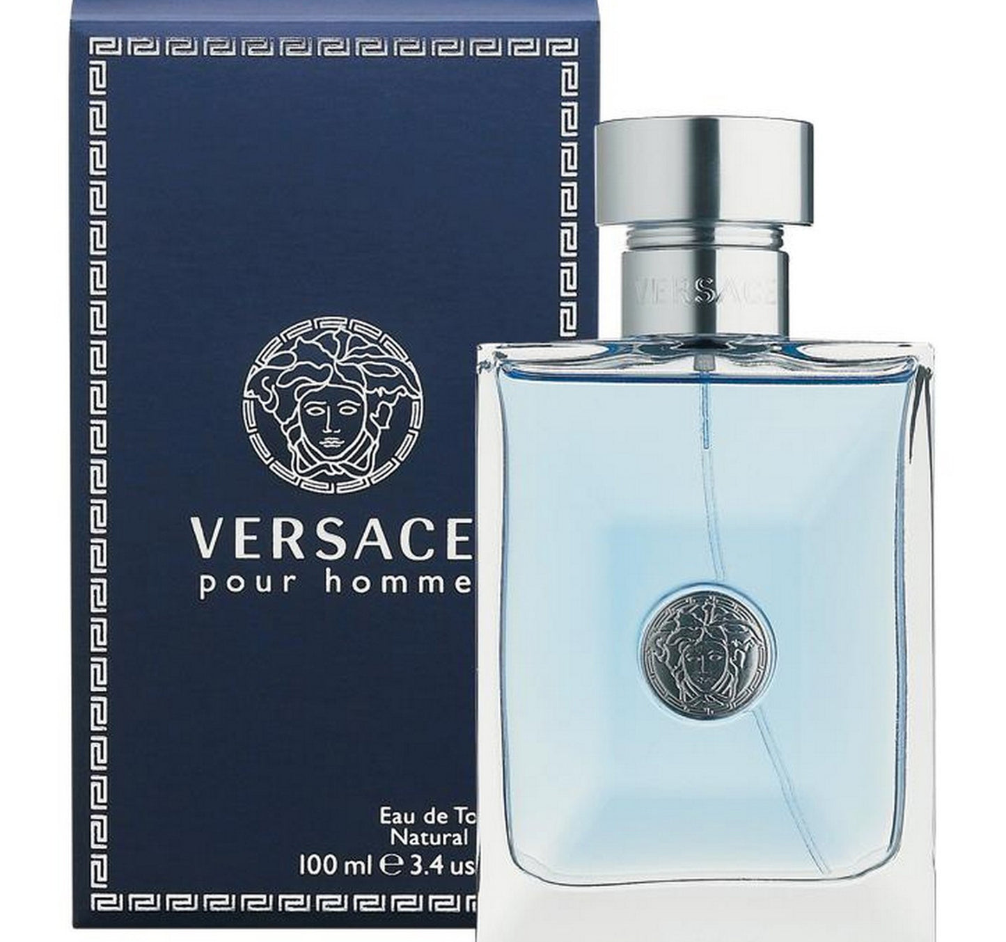 Versace Pour Homme Eau De Toilette Natural Spray For Men 100ml