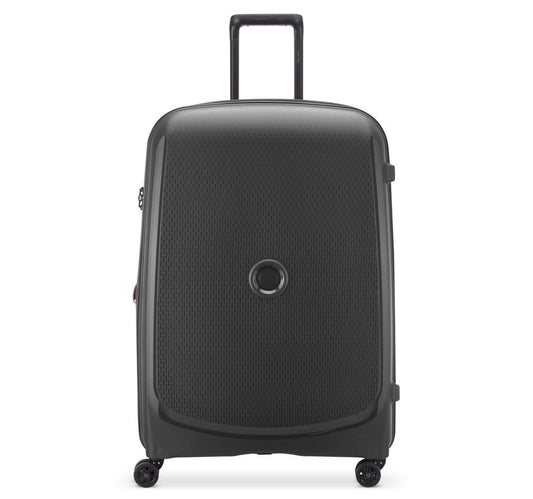 Delsey Belmont Plus Non Expandable 4 Wheels Hard Trolley, 55 cm, Black