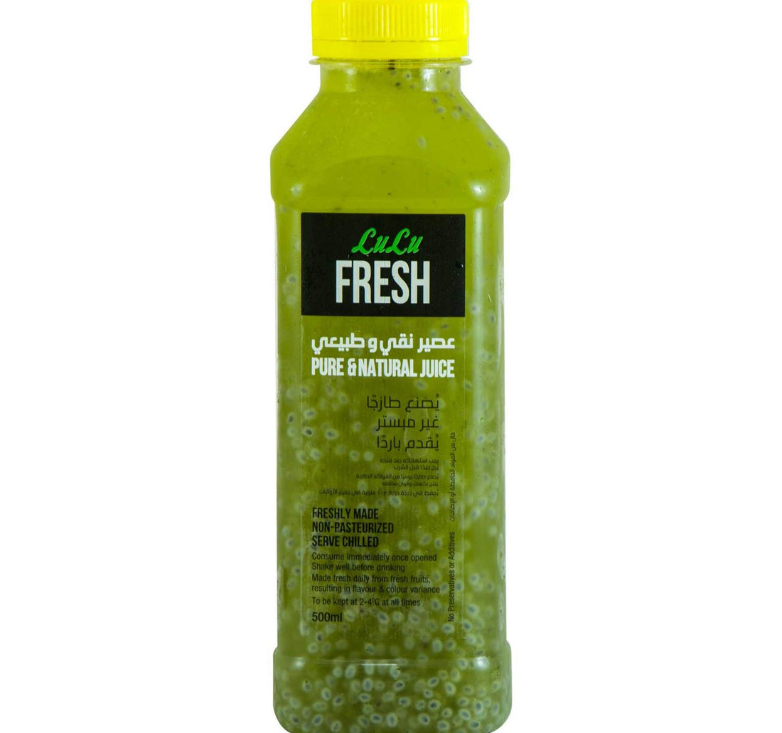LuLu Fresh Lemon Mint juice with Basil Seed 500 ml