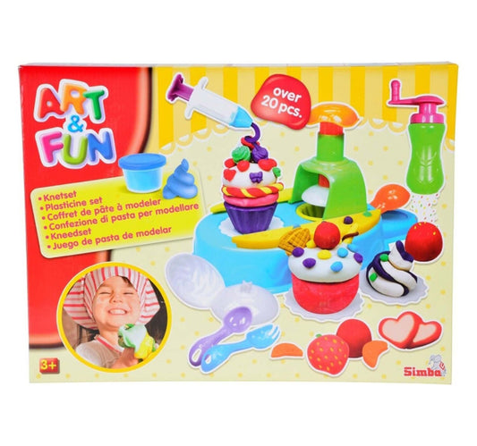 Simba Art and Fun Dough Cupcake Making Set, 6329789