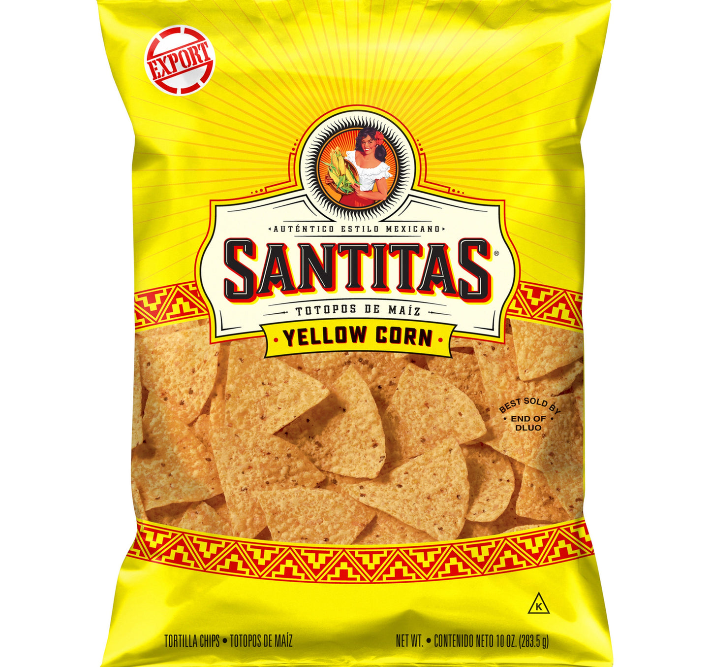 Santitas Yellow Corn Tortilla Chips 283.5 g
