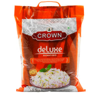 Crown Deluxe Long Grain Basmati Rice 5 kg