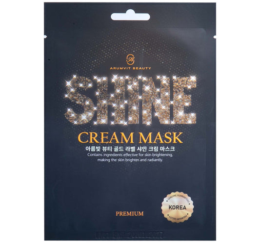 Arumvit Beauty Gold Label Shine Cream Face Mask, 25 g