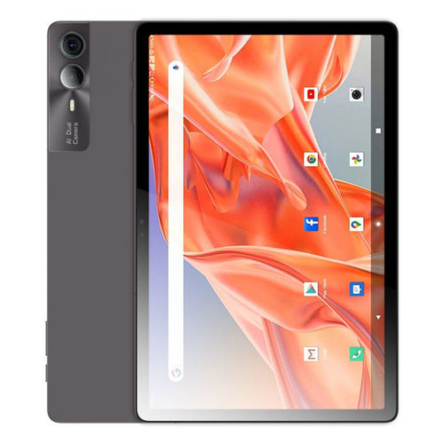 جهاز Brave Tab T2 Max بشاشة 10.95 بوصة، وذاكرة وصول عشوائي (RAM) سعة 8 جيجابايت، وسعة تخزين 128 جيجابايت، وشبكة Wi-Fi ثنائية النطاق، مع لوحة مفاتيح، لون رمادي