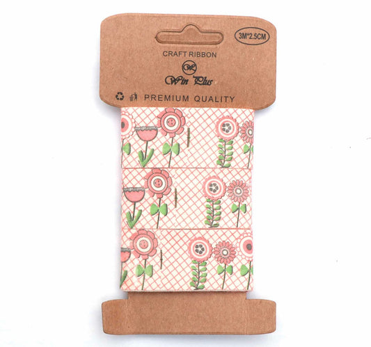 Win Plus Craft Ribbon 3mx2.5cm CFR39C