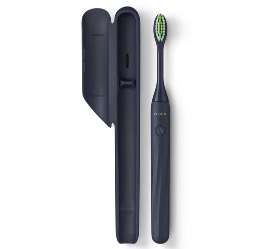فرشاة أسنان فيليبس ون من سونيكير تعمل بالبطارية - أزرق داكن HY1100