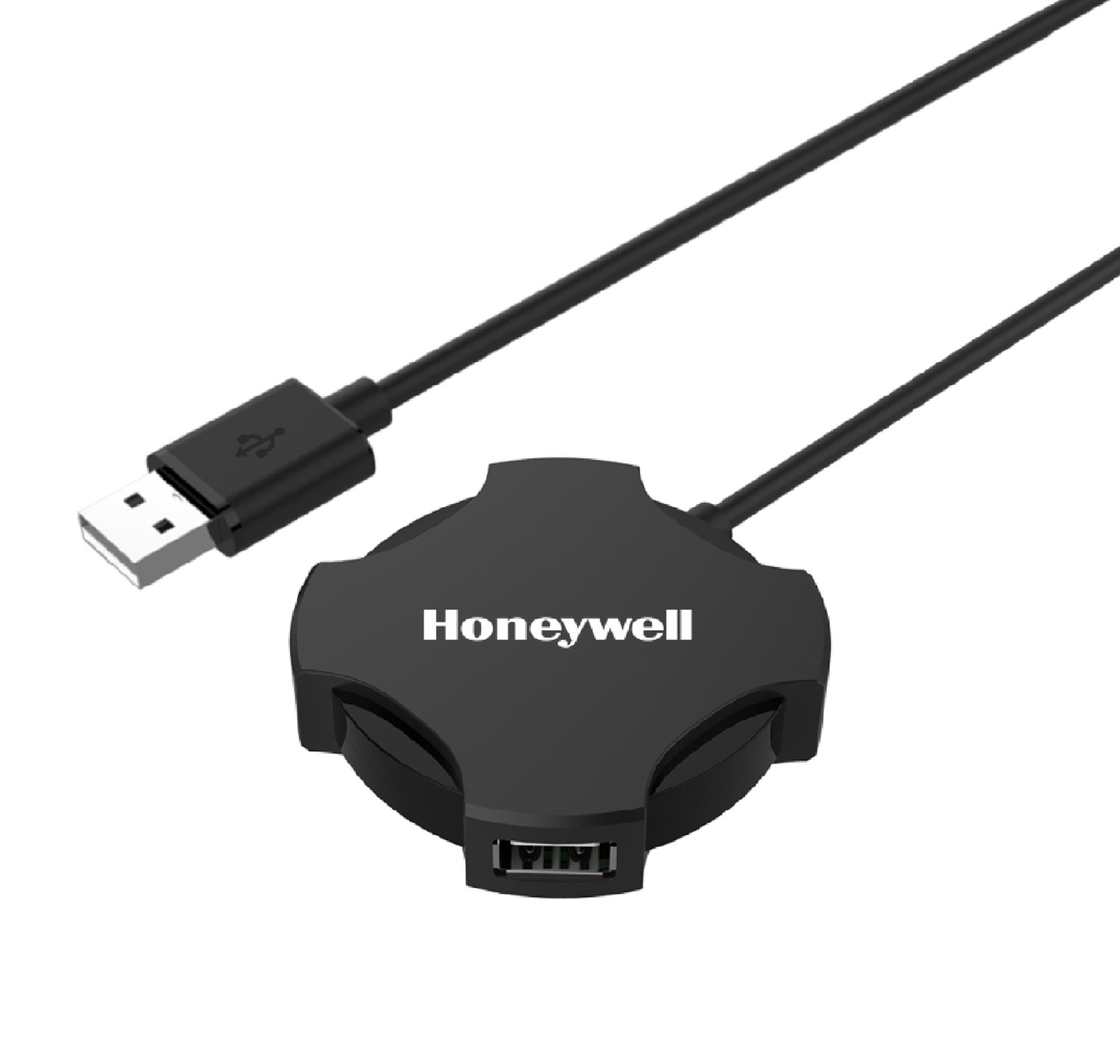 موزع USB 2.0 من Honeywell بأربعة منافذ، كابل بطول 1.2 متر، HC000011/LAP