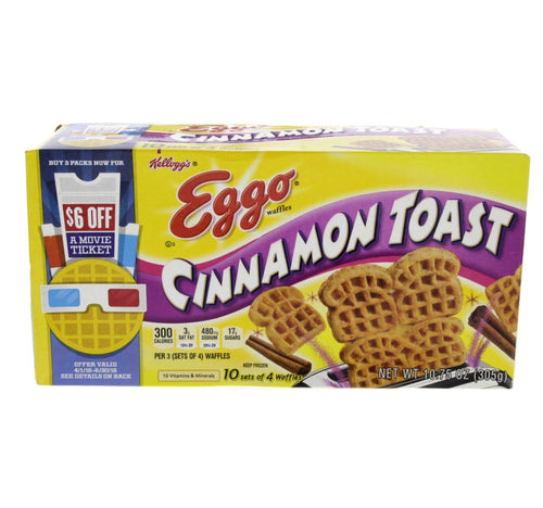 Kellogg's Eggo Cinnamon Toast 305 g