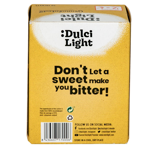 Dulci Light Zero Calories Sweetener 50pcs 30 g