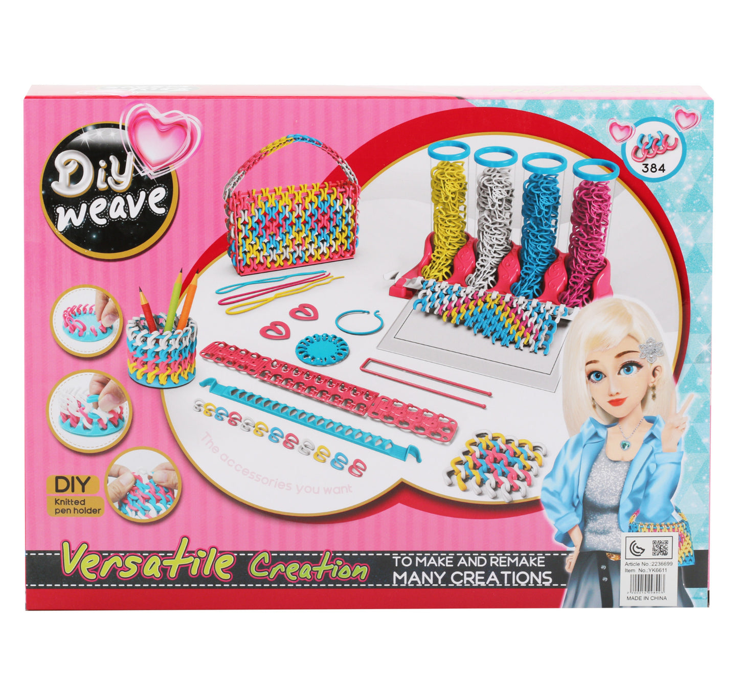 Fabiola Beads Woven Set YK6611