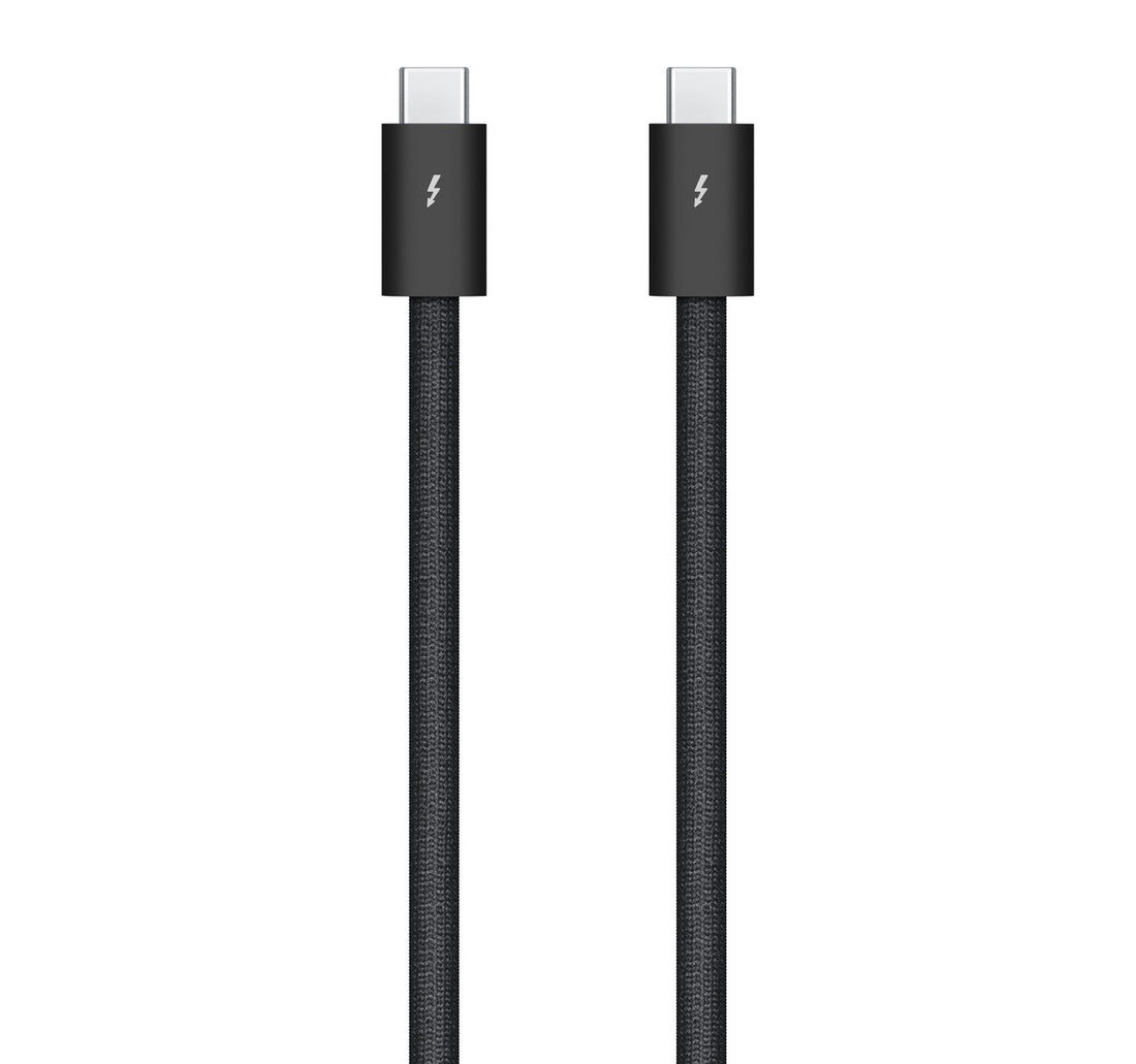 Apple Thunderbolt 4 USB-C Pro Cable, 1 m, Black, MU883ZE/A