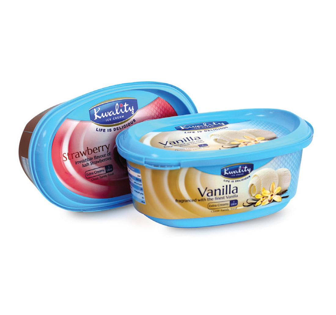 Kwality Assorted Ice Cream 2 x 1 Litre