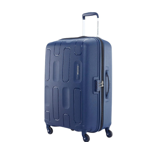 American Tourister Ellipso 4 Spinner Wheel Hard Trolley, 68 cm, Navy