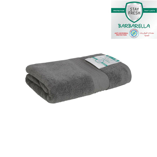 Barbarella Anti-Microbial Bath Towel, 70 x 140 cm, Brown
