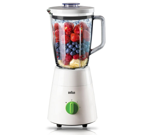 Braun Jug Blender, 500W, White, JB0115WH